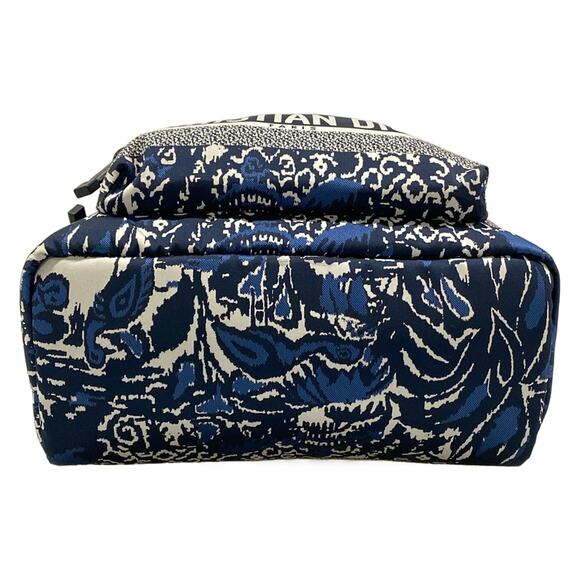 Christian Dior Backpack White Navy Multi main image 14